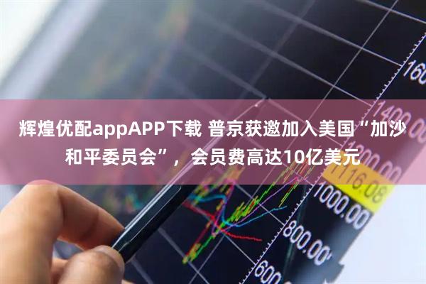 辉煌优配appAPP下载 普京获邀加入美国“加沙和平委员会”，会员费高达10亿美元