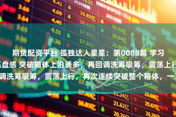 期货配资平台 孤独达人星星：第0088篇 学习日记 暗度陈仓战法 锻炼盘感 突破箱体上沿诱多，再回调洗筹吸筹，震荡上行，再次连续突破整个箱体，一飞冲天。