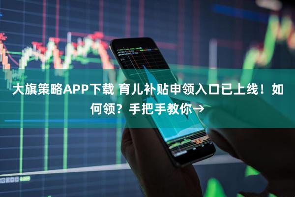 大旗策略APP下载 育儿补贴申领入口已上线！如何领？手把手教你→